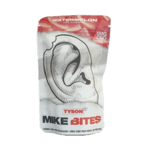 Mike Tyson Bites - CBD Gummies Watermelon (1x 20pcs)