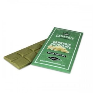 Organic Cannabis White Chocolate – 100G