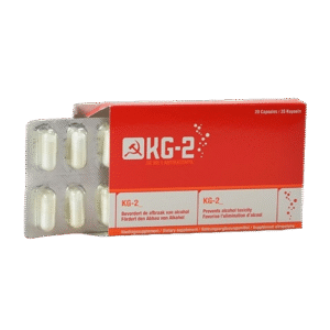 KG-2 - Anti-hangover pill - Breakdown of alcohol
