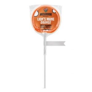 Mushroom Lollypop - Orange